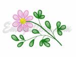 "A Floret" Machine Embroidery Design