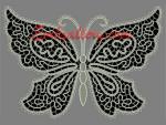 "Lace butterfly"_2 Machine Embroidery Design