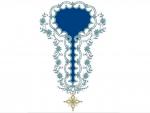 "Baptismal Set_5_Neck" Machine Embroidery Design