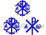 Set of 3 Machine Embroidery Designs