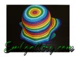 Set of 3 Machine Embroidery Designs in Crochet technique 