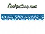 Machine Embroidery Design in FSL Technique
