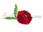 "Poppies - Flower 3" Machine Embroidery Design