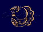 Machine embroidery design