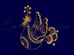 Machine embroidery design