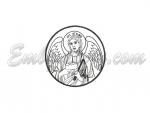 Machine embroidery design