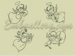 "Angels" Collection of Machine Embroidery Designs