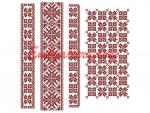 Set of 4 Machine Embroidery Designs 