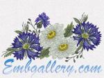 Machine embroidery design.