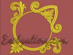 Frame_1 for Round Icon 101х101 mm Дизайн машинной вышивки