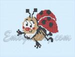 "Ladybug" Machine Embroidery Design