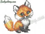 Free Machine Embroidery Design in cross-stitch technique