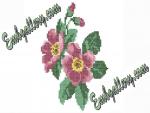 Mashine Embroidery Design in Cross Stitch Technique