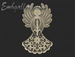 "Serene Angel" Machine Embroidery Design