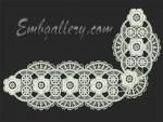 Set of 6 Machine Embroidery Designs
