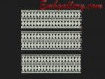 Set of 6 Machine Embroidery Designs
