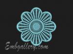 Machine Embroidery Design in FSL Technique