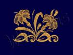 Machine embroidery design