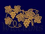 "Grapes"_8 Machine Embroidery Design