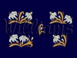 Set of 5 Machine Embroidery Designs