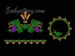 Machine Embroidery Designs Set