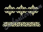 Machine Embroidery Design for border.