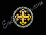 Religious Machine embroidery design