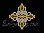 Religious Machine embroidery design