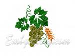 "Bunch of grapes" Machine Embroidery Design