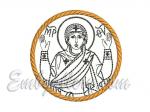 Religious Machine embroidery design