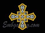 Religious Machine embroidery design