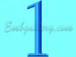 Machine embroidery design