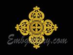 Religious Machine embroidery design