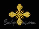 Religious Machine embroidery design