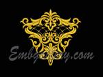 Machine embroidery design