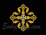Religious Machine embroidery design