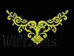 Machine embroidery design
