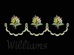 Machine embroidery design