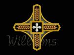 Religious Machine embroidery design