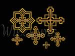 Religious Machine embroidery design