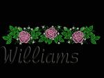 Machine embroidery design