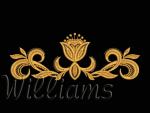 Machine embroidery design