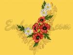 "Magic"_a Neck in Satin Stitch for Small Hoops