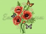 "A Bouquet of Poppies"