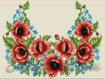 "Blue Dream"_A Neck (for 200x300mm hoops)