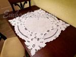 "Cutwork napkin"