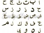 "Arabic Alphabet 100mm"