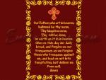 "Lord's Prayer" (framed)
