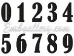 "Numbers"_150mm