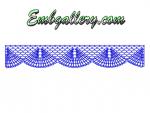 "Japanese fan"_lace border